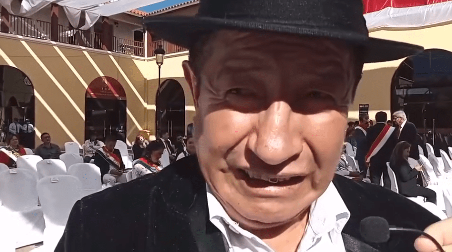 «Yo creo que no estoy capacitado para ser Presidente, pero sí para ser Vice», confesó en Tarija, Rafael «Tata»&nbsp;Quispe.