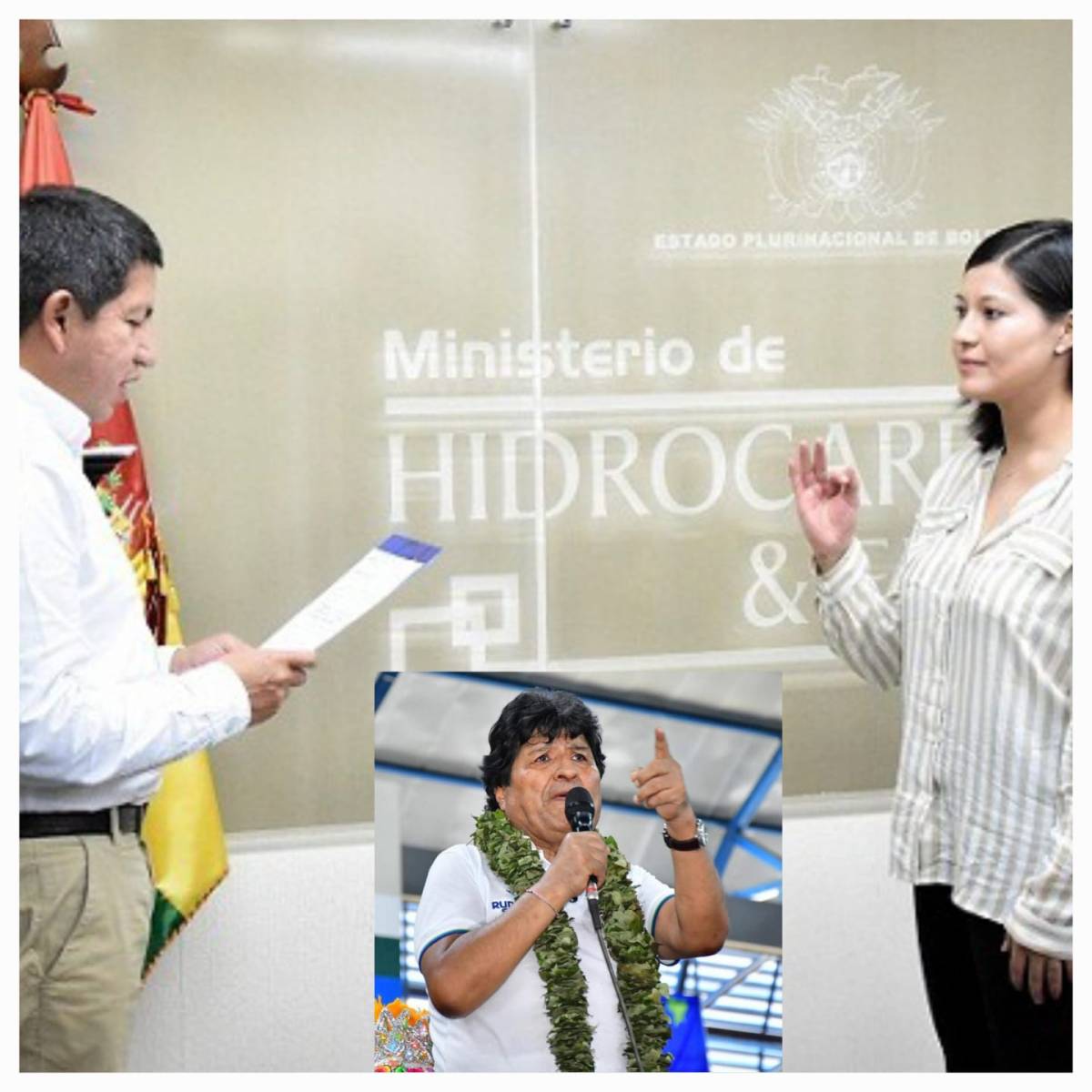 SISMO EN REDES SOCIALES POR INCORPORACIÓN DE VICEMINISTRA «EVISTA» AL EQUIPO DEL PRESIDENTE&nbsp;PAZ